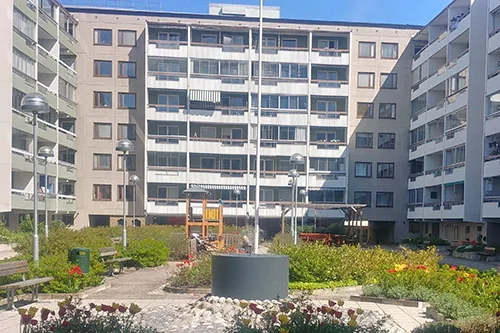 Brf Kasernberget, referensprojekt av Delta Akustik