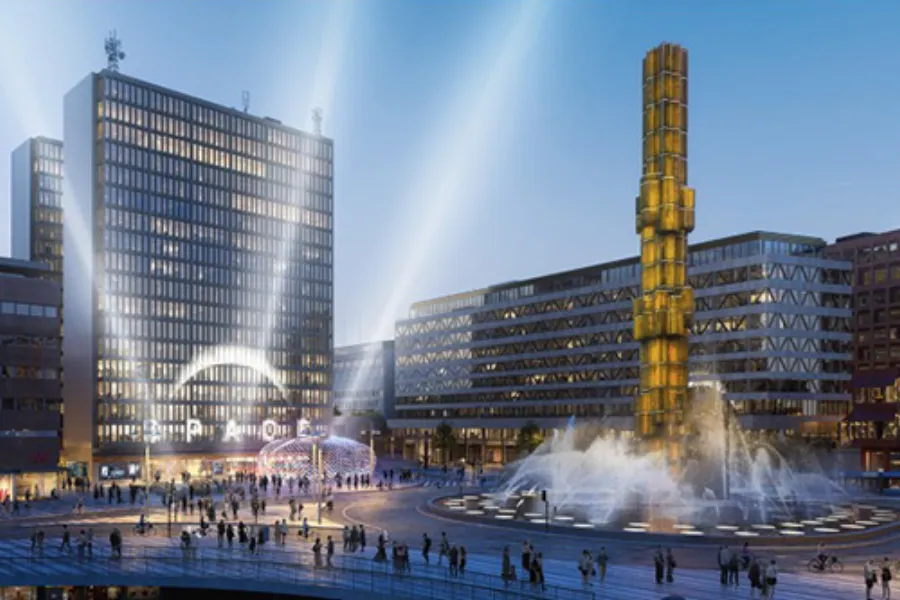 Hötorgshuset in central Stockholm