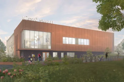 Nässjö Nya Simhall, referensprojekt av Delta Akustik